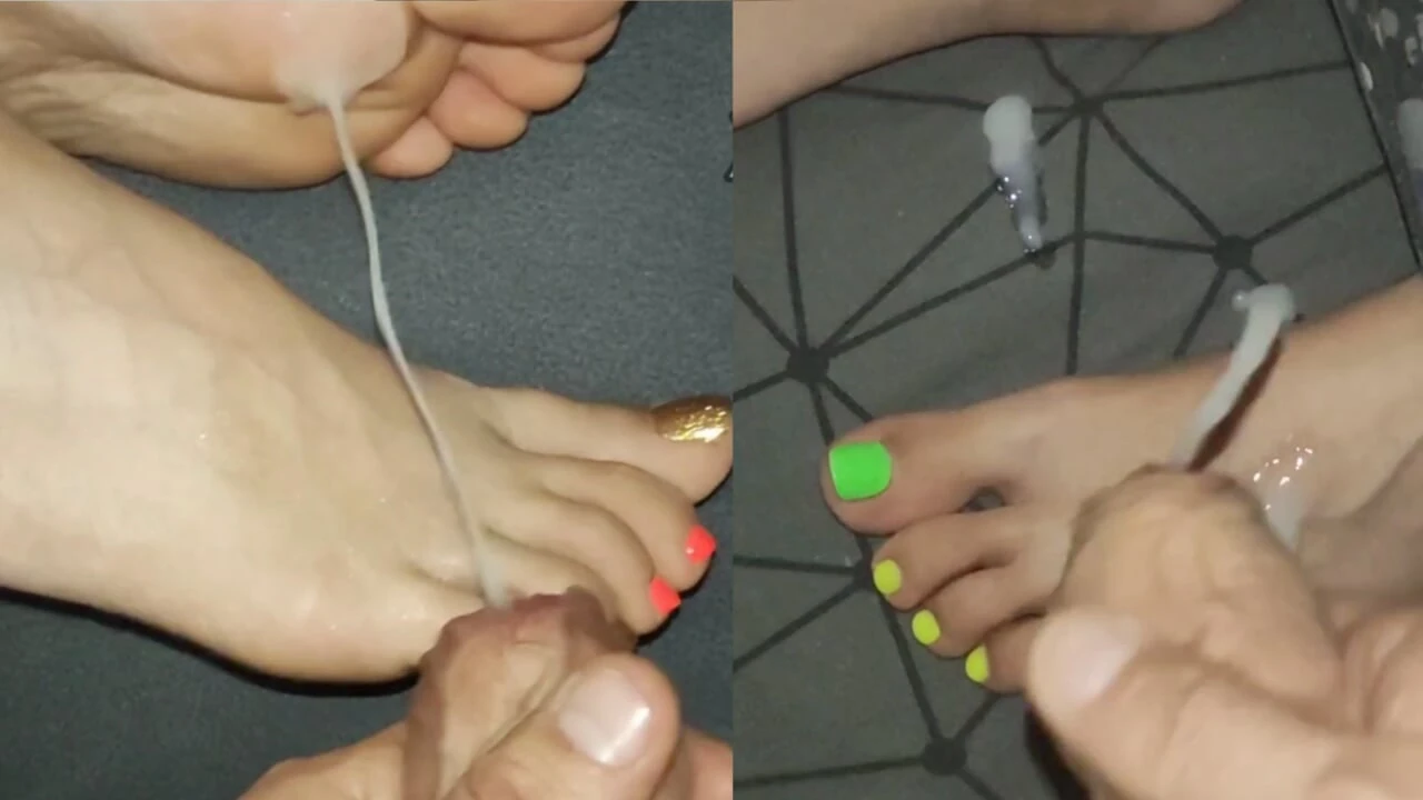 Two secret cumshots on gorgeous legs. There’s a slowdown and the best shots at the and. Ponri