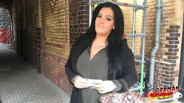 GERMAN SCOUT – Fat Teen Ashley Rough Fuck at Street Casting