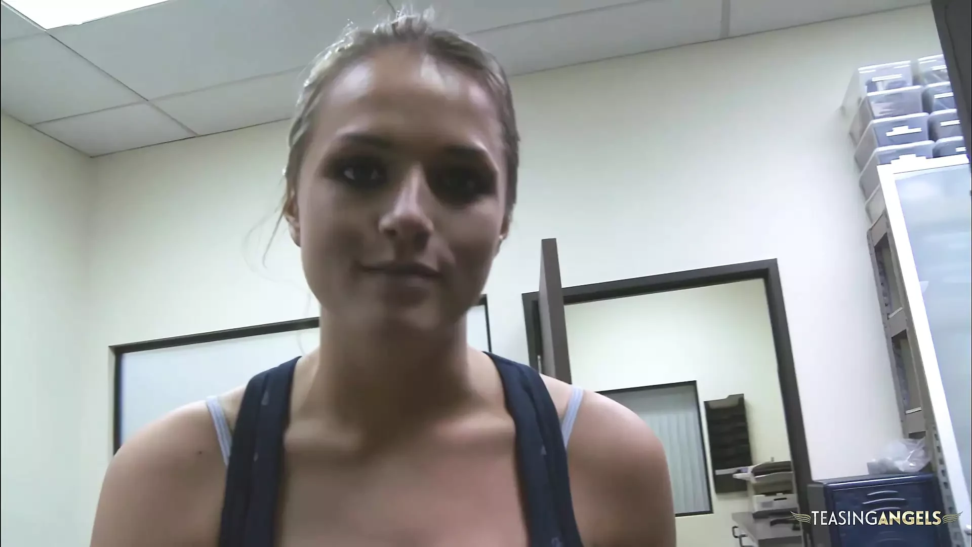 A single kiss leads to Tori Black and Kiara Diane having a hardcore threesome