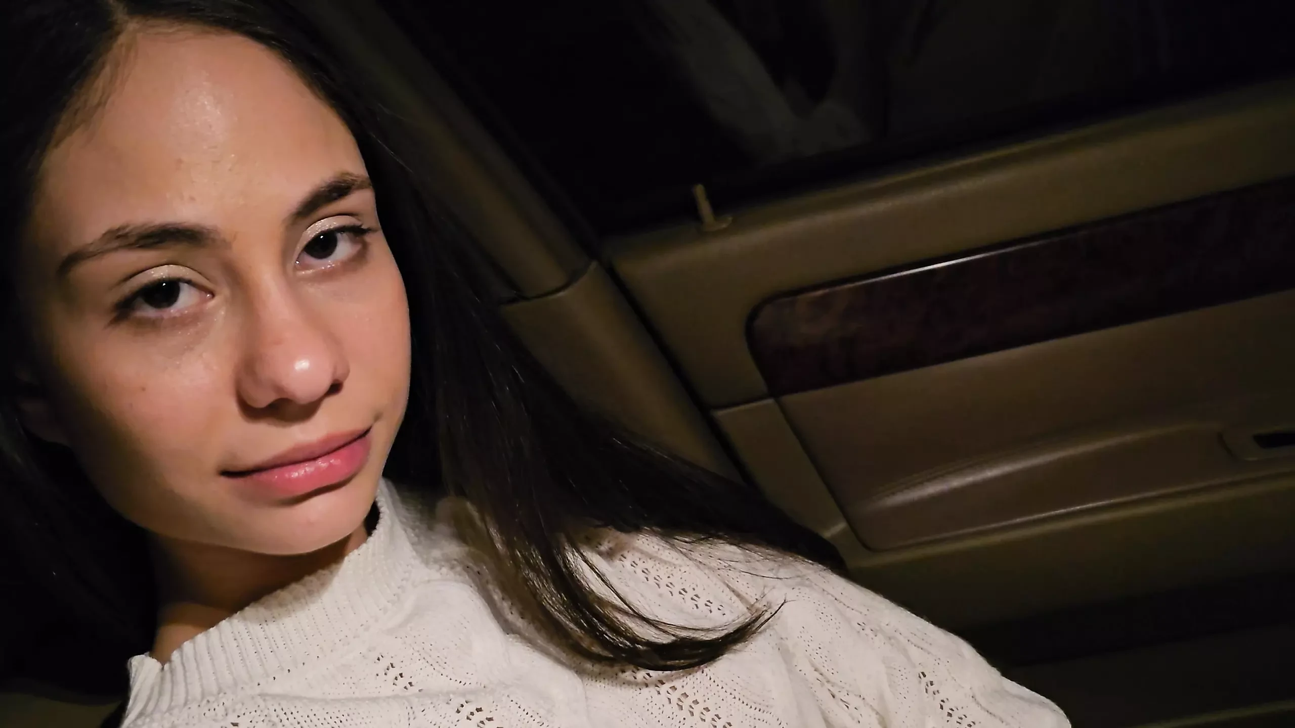 I suck my best friend’s boyfriend’s cock in his car