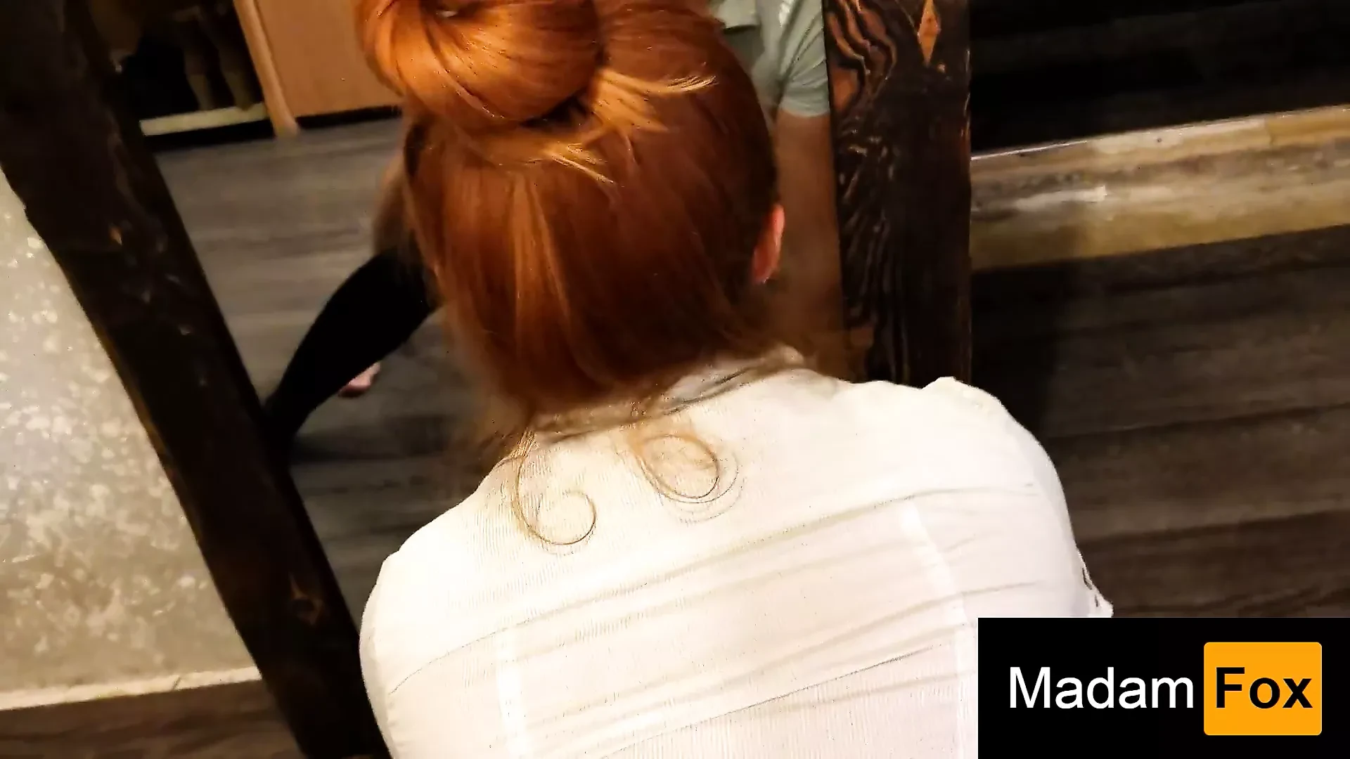 He fucks my ass hard. POV anal. Madam Fox