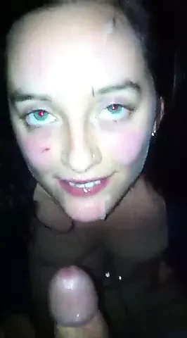 Ugly Ass Kaitlyn facialized