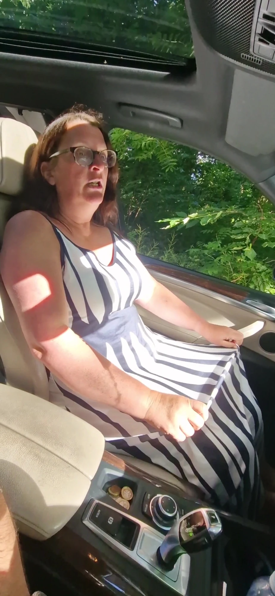 Sex in the car with a stranger