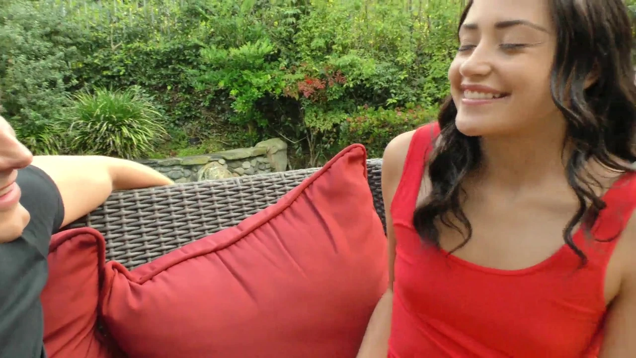 Hazel Eyed Latina Pounded Hard In Both Tight Holes