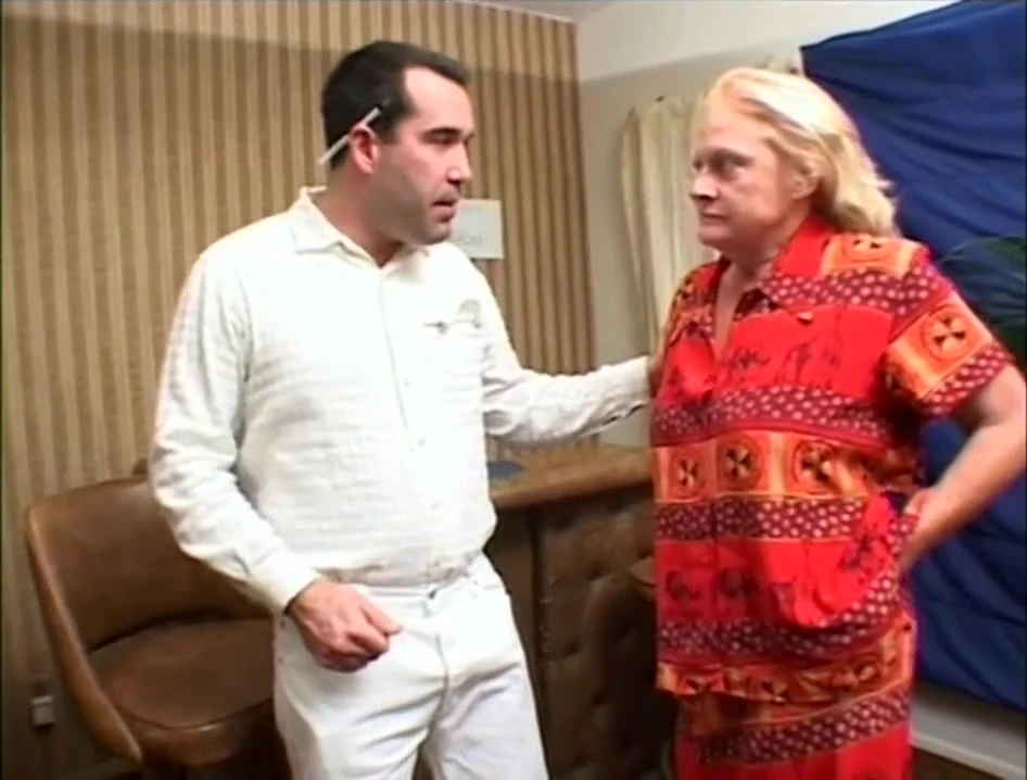 Stud only gets horny with grannies!