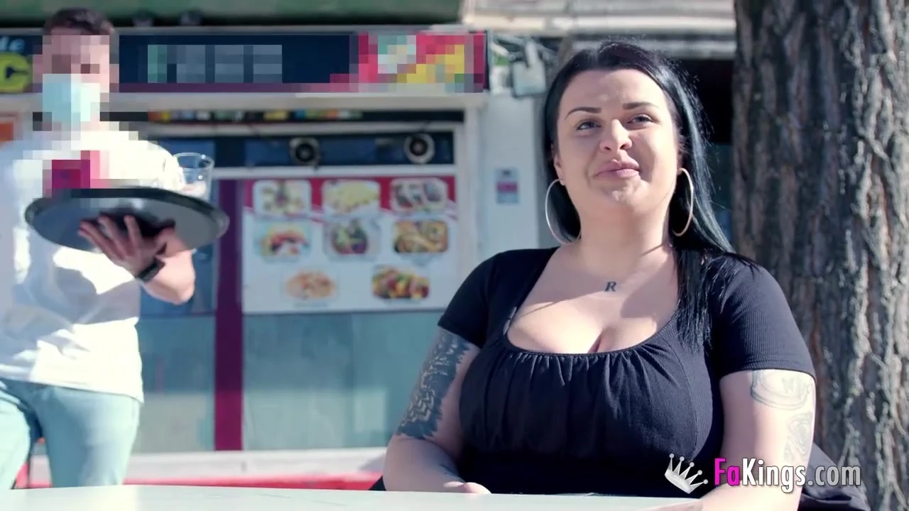 Years later… Sandra’s back, and she still has those HUGE TITS!