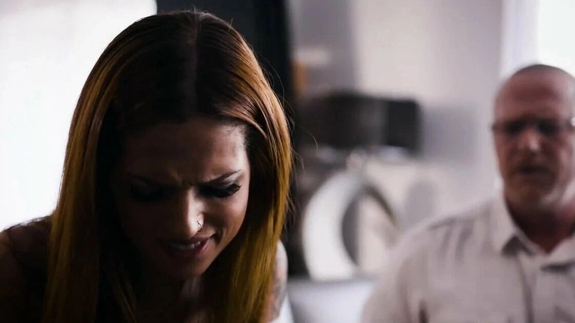 Cheating wife must fuck father-in-law for his silence